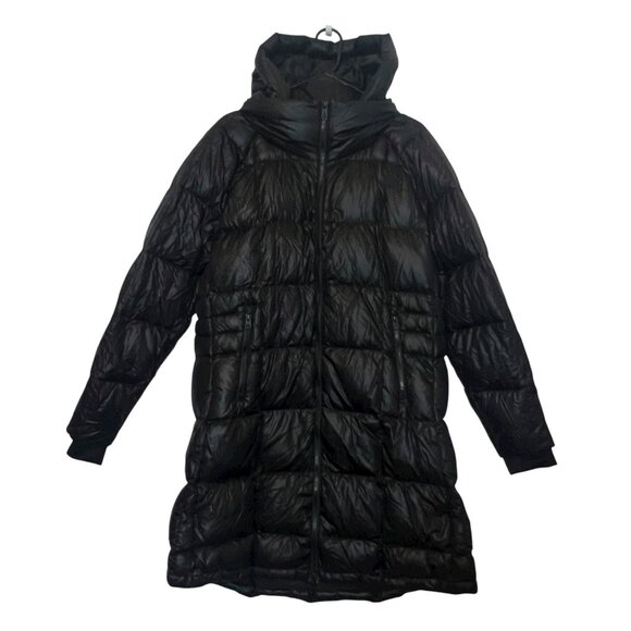 The North Face Acropolis Full Zip Parka Winter Coat Black Size Large Down Jacket - Picture 3 of 16